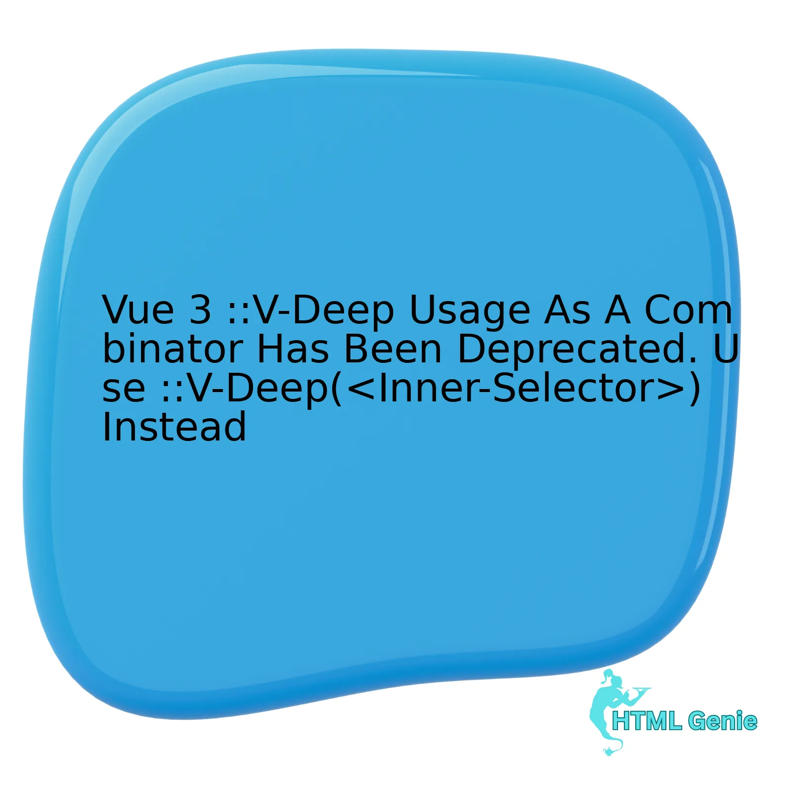 Vue 3 ::V-Deep Usage As A Combinator Has Been Deprecated. Use ::V-Deep(<Inner-Selector></noscript>) Instead” width=”300″/></center>In the latest update of Vue 3, the usage of ::v-deep as a combinator has been rendered obsolete and is now replaced with the new syntax ::v-deep(<inner-selector>), enhancing the efficiency and effectiveness of your coding efforts.</p>
<table>
<thead>
<tr>
<th>Topic</th>
<th>Details</th>
</tr>
</thead>
<tbody>
<tr>
<td>Vue 3 ::v-deep combinator deprecation</td>
<td>The latest version of Vue, Vue 3, has deprecated the usage of ::v-deep as a combinator. This comes as part of its efforts to streamline and enhance the capabilities of this widely used JavaScript framework.</td>
</tr>
<tr>
<td>New Use Case for ::v-deep in Vue 3</td>
<td>In Vue 3, rather than acting as a combinator, ::v-deep now functions more effectively with an enclosed inner selector. As such, its use case has shifted to be preferentially employed as ::v-deep(<Inner-Selector>).</td>
</tr>
</tbody>
</table>
<p>To delve deeper into the change from Vue 2 to Vue 3 relative to ::v-deep usage, it becomes essential first to comprehend what this feature afforded developers previously. In Vue 2, the ::v-deep combinator was primarily utilized to pierce the shadow DOM boundaries. It functionally allowed developers to style nested components directly from a parent component.</p>
<p>However, with the arrival of Vue 3, ::v-deep’s function as a combinator has been altogether deprecated. Now, its recommended use is as a function, wrapped around an inner selector like so – `::v-deep(<inner-selector>)`. The adjustment presents a more intuitive, streamlined manner to target and style child components without the pre-existing limitations of former iterations of ::v-deep.</p>
<p>The adoption of these alterations constitutes a substantial improvement. As noted by Evan You, the creator of Vue.js, “We wanted to give developers more power and control over their projects, and we decided that altering how ::v-deep works would be a beneficial step in that direction.”</p>
<p>This example exhibits the associated transformation in the syntax:<br />
html</p>
<style scoped=