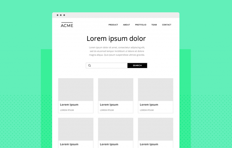 website layout wireframe - Guidelines for a perfect website wireframe - Justinmind
